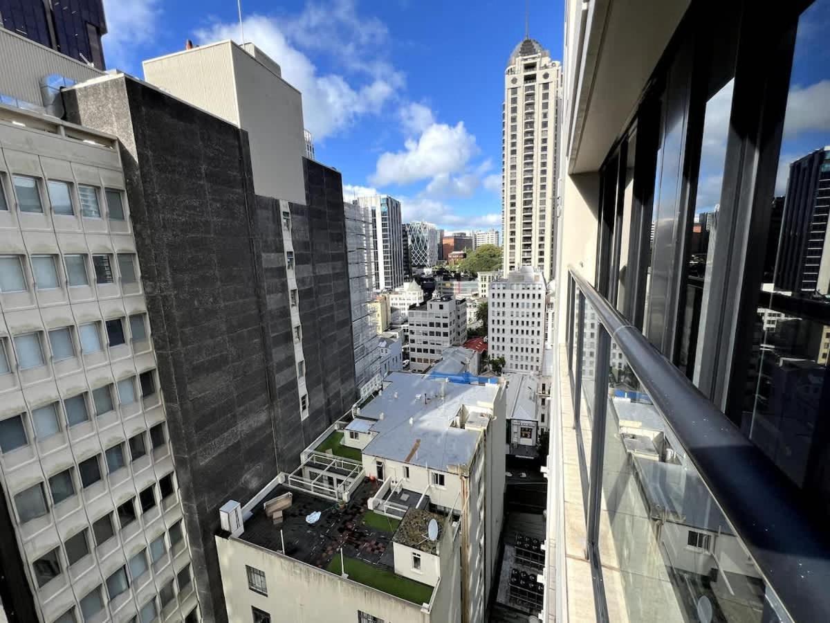 Highrise Studio Apartment W/ Ac, Pool & Gym In Auckland Cbd Exterior photo